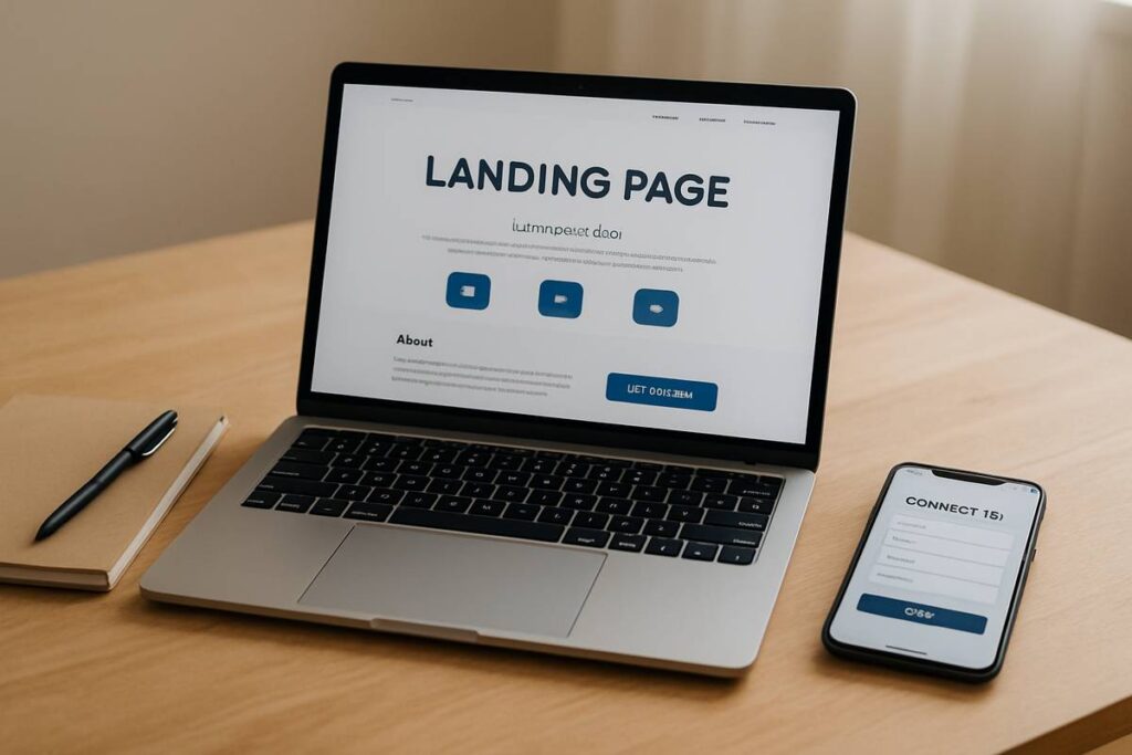 Como otimizar uma landing page para captar contactos: guia prático para empresas