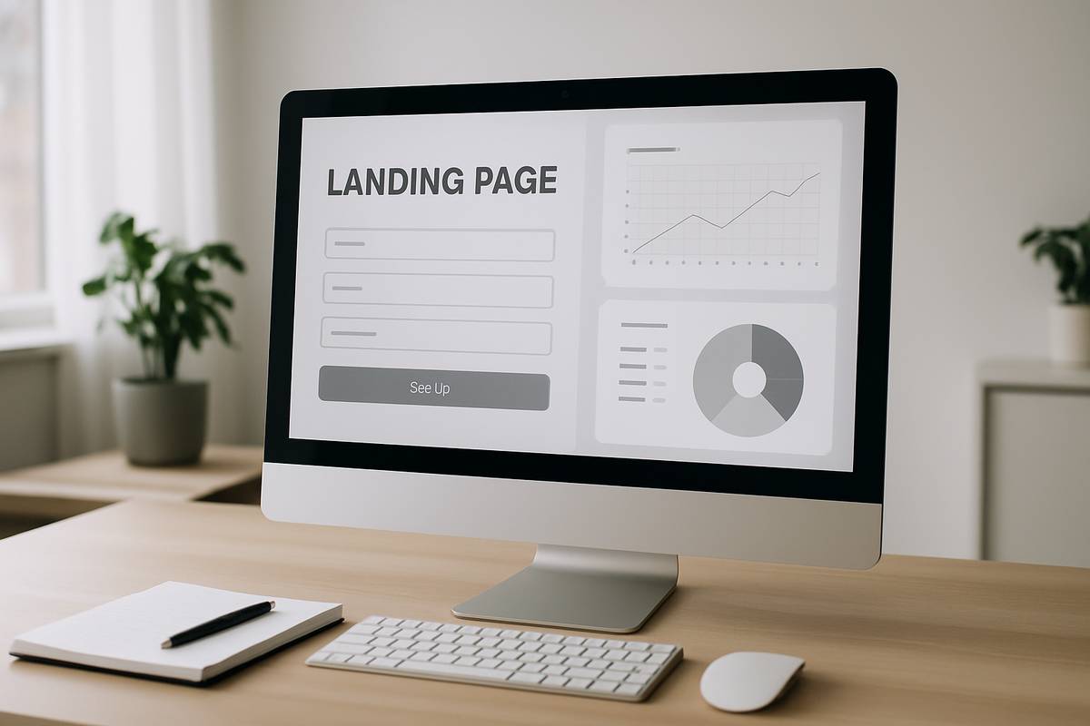 Como criar uma landing page eficaz e integrá‑la com o CRM e automação